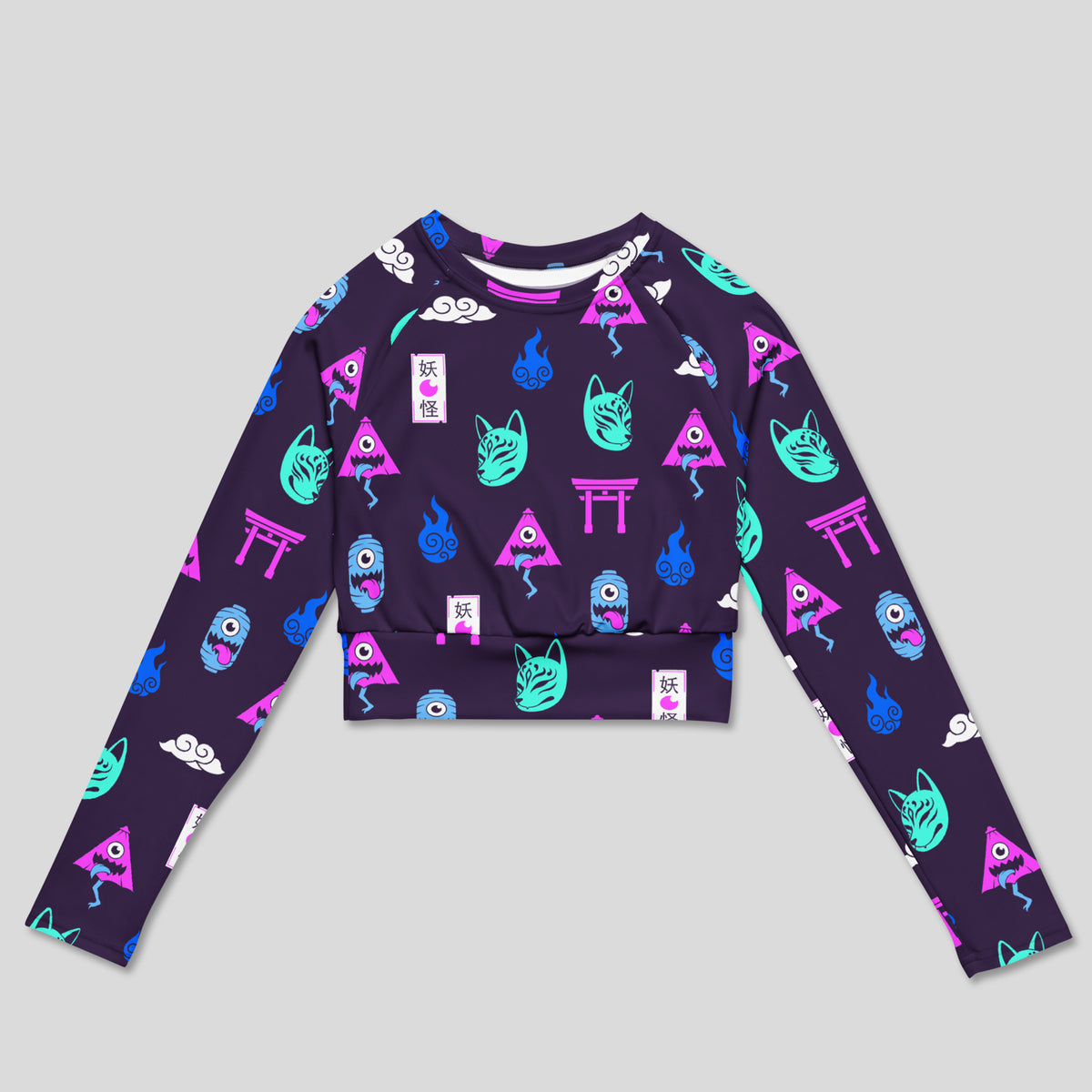 Myth & Magic - Long-Sleeve Crop Top