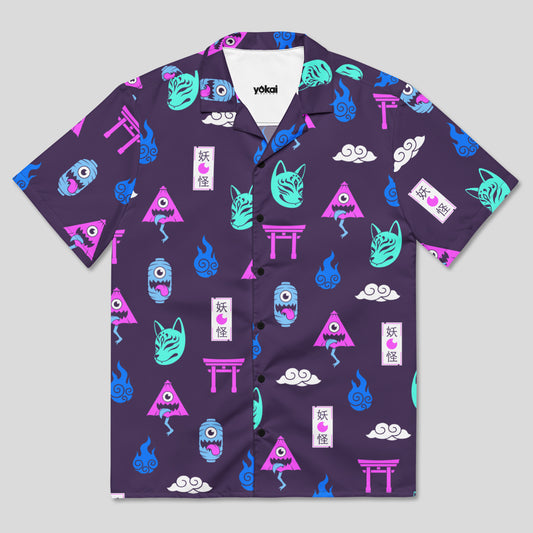 Myth & Magic All-Over Print – Unisex Button Shirt