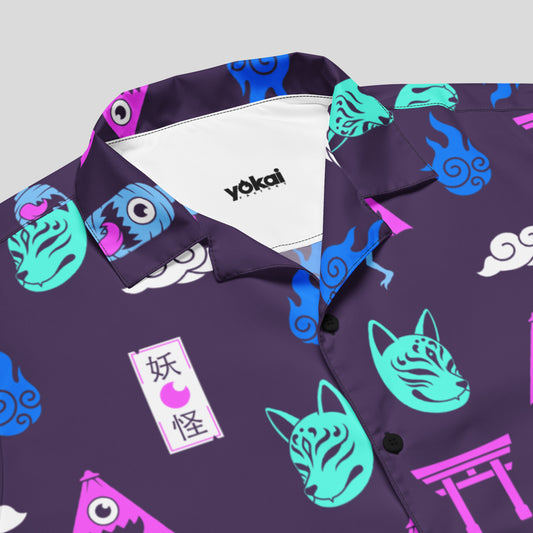 Myth & Magic All-Over Print – Unisex Button Shirt