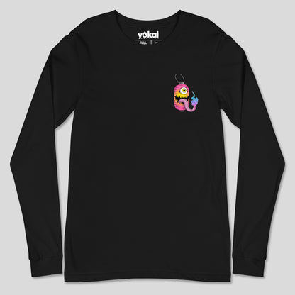 Tanuki & Chochin Obake - Unisex Long Sleeve Tee