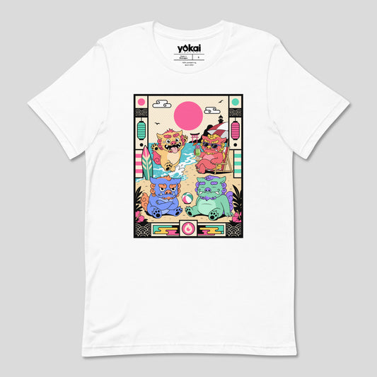Shisas unisex yokai t-shirt by Yokai Factory
